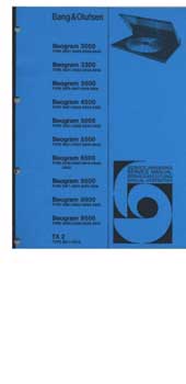 Bang and Olufsen Beogram 9000 service manual PDF